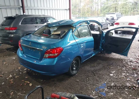 2019 Mitsubishi Mirage G4 Es из США, поврежденный, VIN ML32F3FJ6KHF06922